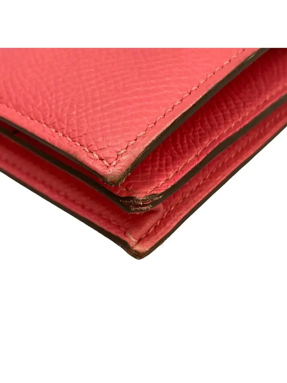 Hermes Bearn Souffle Pink Veau Epsom C #278615H13B